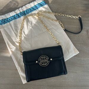 Tory Burch gold chain shoulder or crossbody bag